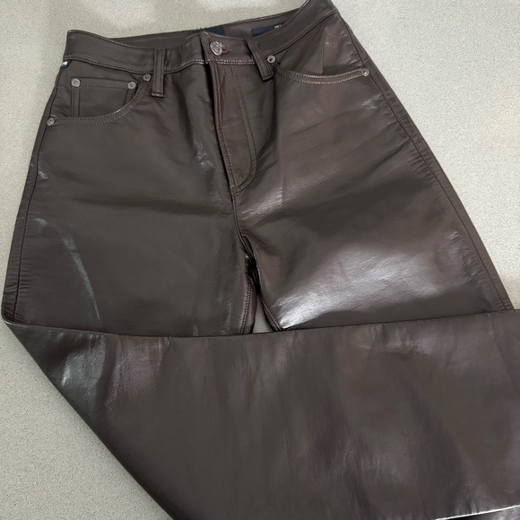 Citizens of Humanity Recycled Leather Pants. - Picture 13 of 15